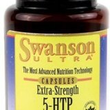 Swanson 5 HTP 100 mg Extra Strength 60 Capsule (Supliment depresie si anxietate, somn linistit)